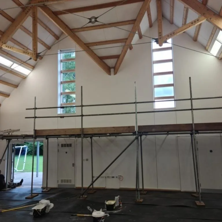 Completed interior painting and decorating work by Bourne Decorators in the Surrey and Hampshire area