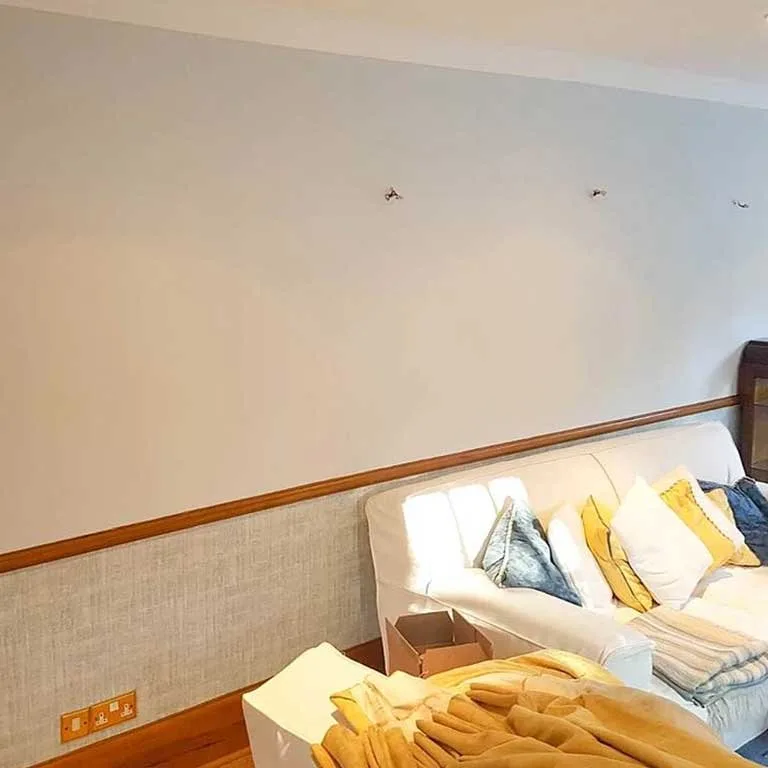 Completed interior painting and decorating work by Bourne Decorators in Alton, Hampshire