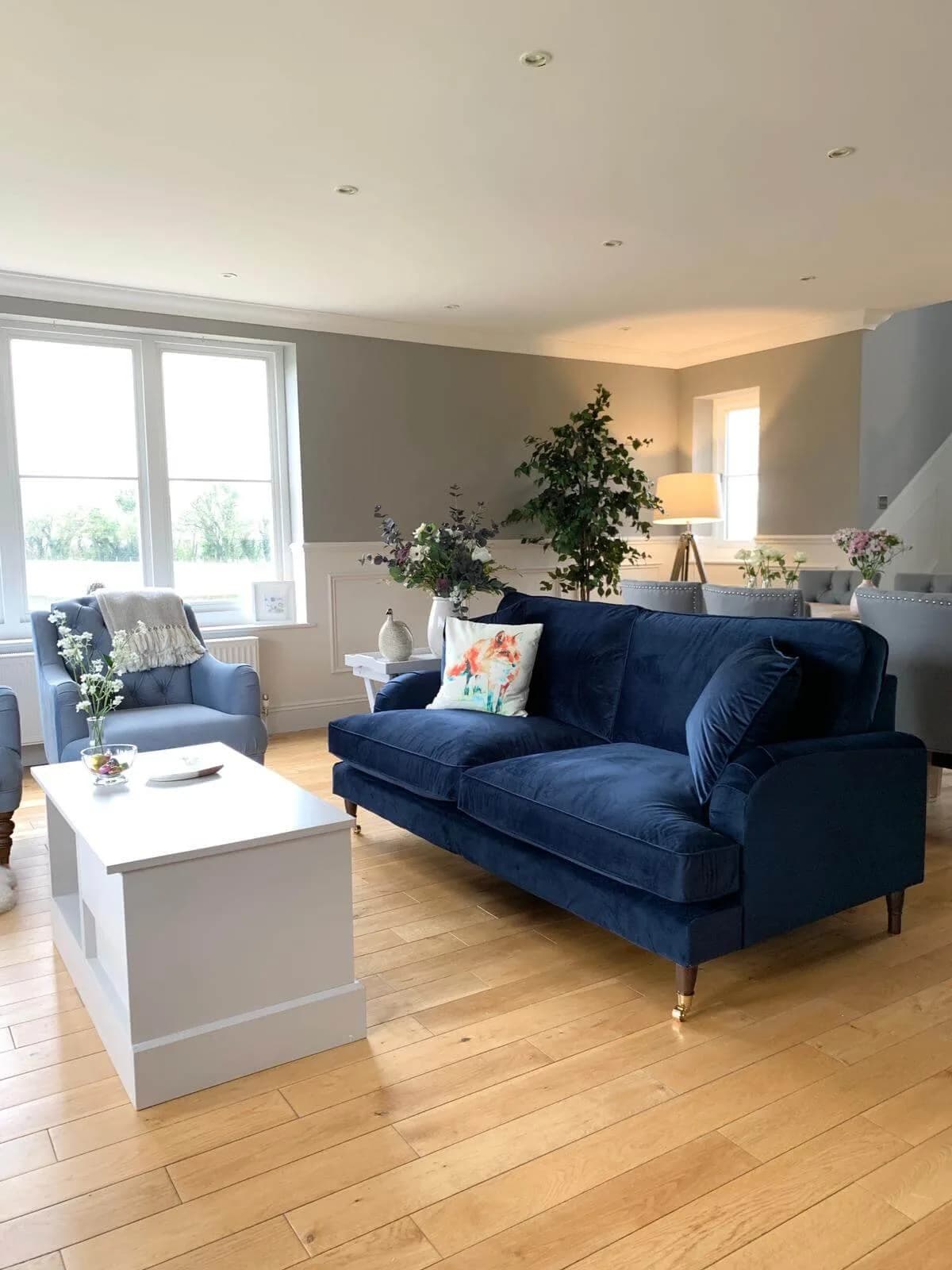 Completed interior painting and decorating work by Bourne Decorators in Bramdean, Hampshire